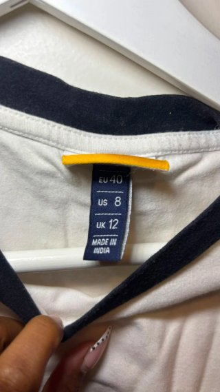 Top Ellesse Blanco Multicolor Talla S