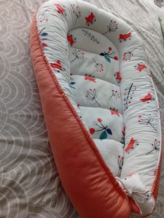 Nido reductor cuna bebé estampado