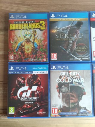 Collezione di giochi PS4 vari