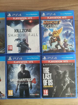 Collezione di giochi PS4 vari