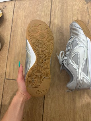 Zapatos Nike Plateados