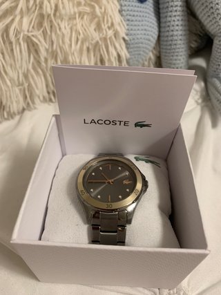 Reloj Lacoste Dorado y Plateado
