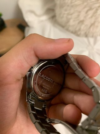 Reloj Lacoste Dorado y Plateado
