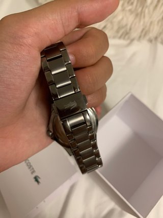 Reloj Lacoste Dorado y Plateado