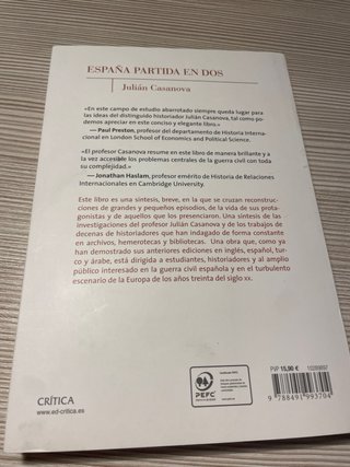 España partida en dos breve historia de la guer...