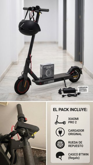 Xiaomi Mi Electric Scooter Pro2 + casco regalo