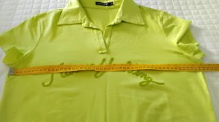 Maglietta donna verde con scritte