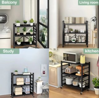 Estante Cocina 3 Niveles con Ruedas