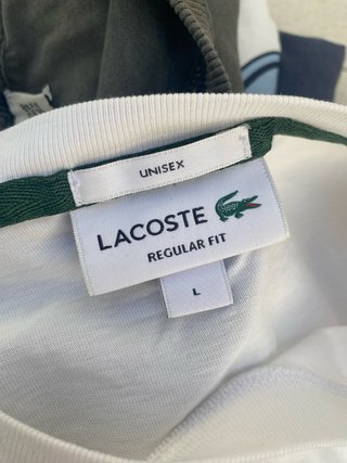 Camiseta Lacoste Blanca