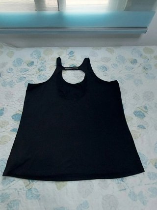 Camiseta deportiva Crivit negra