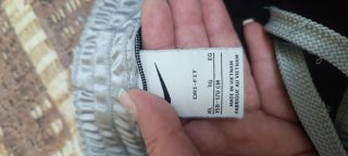 Pantaloni Nike Nero e Verde taglia XL per bambini