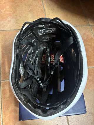 Casco Abus Air-breaker Blanco Talla M 52-58