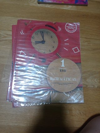 Libro de matemáticas 1 eso