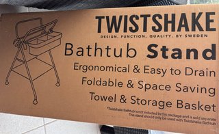 Bañera Bebé Twistshake Plegable