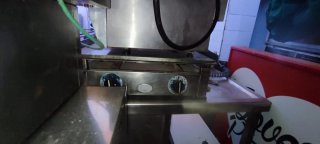 Plancha de cocina profesional