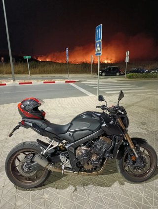 Honda CB650R 2021 Negra mate