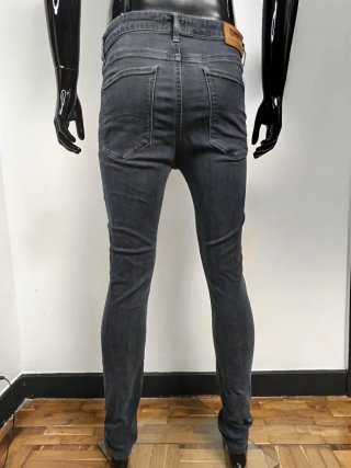 Pantalón Tommy Hilfiger Gris Slim Fit