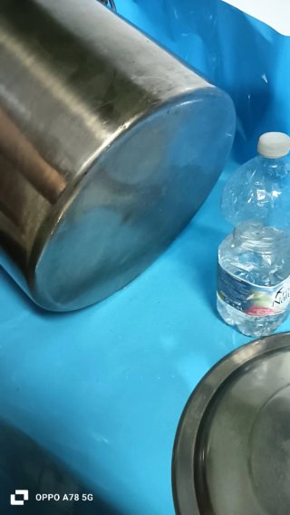 Olla alta acero inox 35cm para sopas  fondo fino