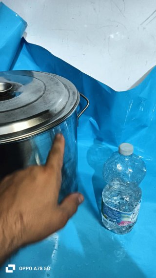 Olla alta acero inox 35cm para sopas  fondo fino