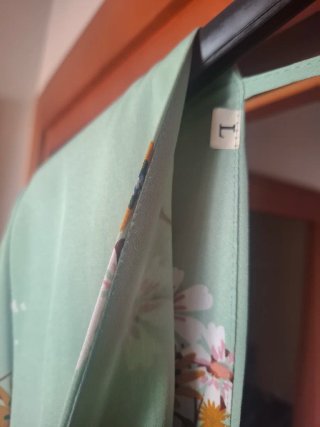 Tuta Shein floreale verde taglia L