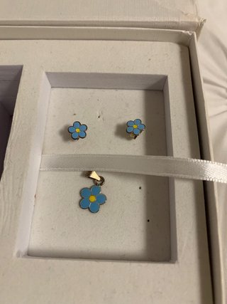 Reloj Marea Niña con Pendientes y Colgante