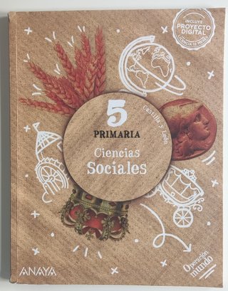 Libros 5o primaria editorial ANAYA.
