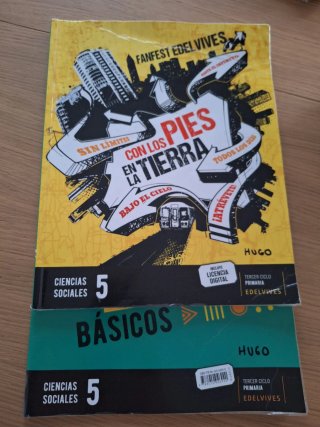Libros 5° primaria Edelvives Fanfest, SM y Oxford
