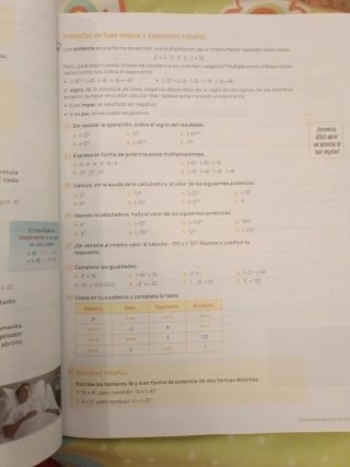 Matemáticas 1 secundaria Revuela