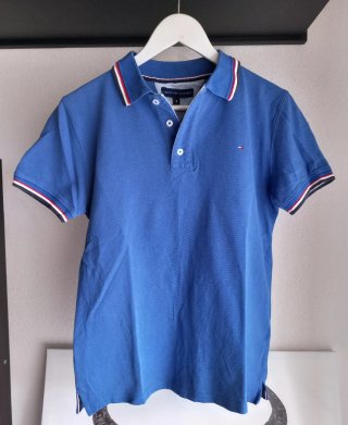 Polo Tommy Hilfiger Clásico Azul Talla S