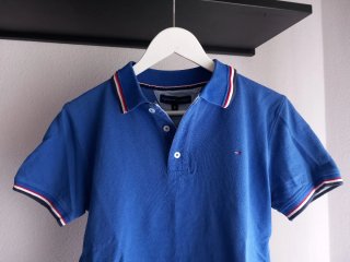 Polo Tommy Hilfiger Clásico Azul Talla S