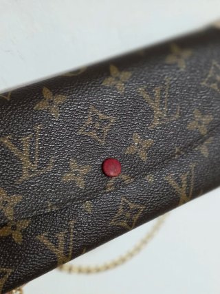 Cartera Louis Vuitton Monogram Cadena Dorada