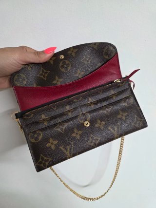 Cartera Louis Vuitton Monogram Cadena Dorada