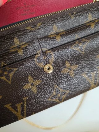 Cartera Louis Vuitton Monogram Cadena Dorada