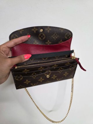 Cartera Louis Vuitton Monogram Cadena Dorada