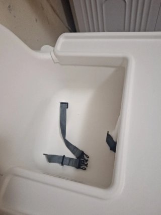 Trona IKEA blanca