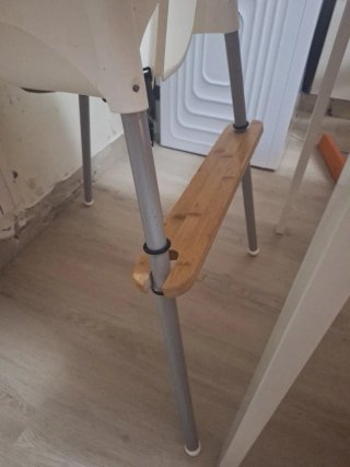 Trona IKEA blanca