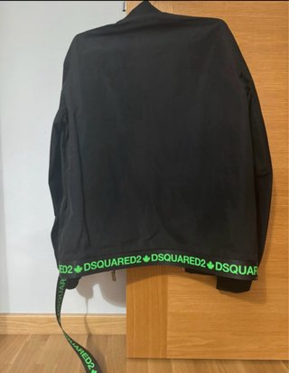 Cazadora DSQUARED2 Negra con Logo