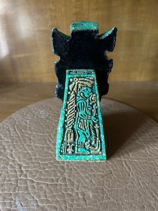 Statuetta Messicana Malachite