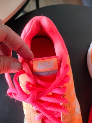 Zapatillas Nike Naranja y Rosa