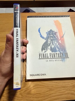 Guía Oficial Final Fantasy XII PS2 + Juego