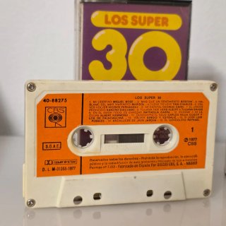 2 Cassettes Los Super 30 y Super Exitos del 78