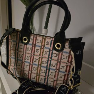 Bolso Tous Beige y Rosa