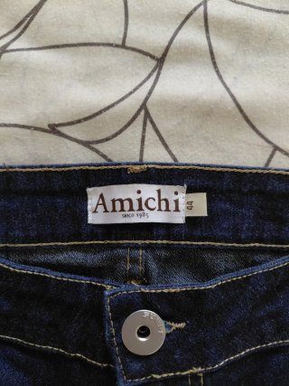 Pantalón vaquero Amichi azul