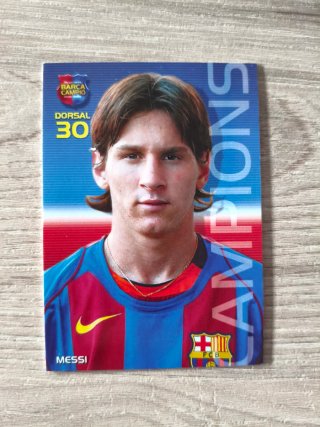 Cartas Messi Barça Campió 2004-2005