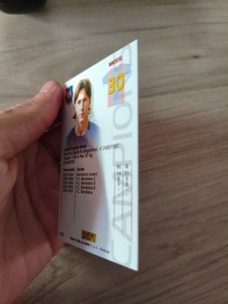 Cartas Messi Barça Campió 2004-2005