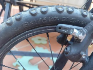 Bicicleta infantil 16 pulgadas