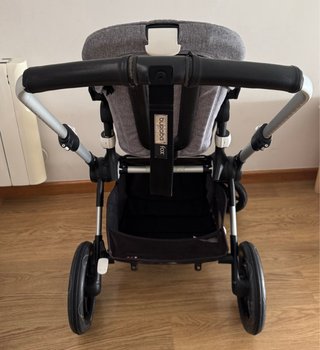 Carricoche Bugaboo Fox Gris. Silla y capazo.