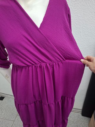 Vestido morado