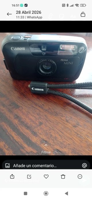 Cámara Canon Prima Mini Vintage