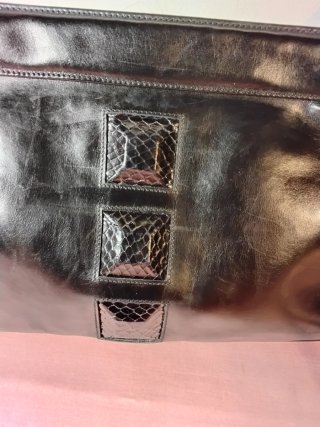 Pochette Vera Pelle Silvano Biagini vintage '80
